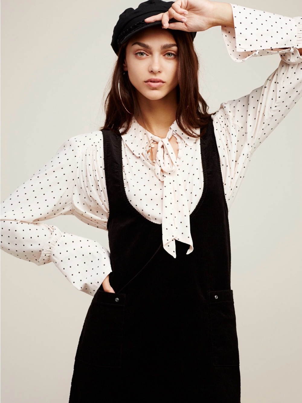Free People Corduroy Tank Mini Dress Y2K!